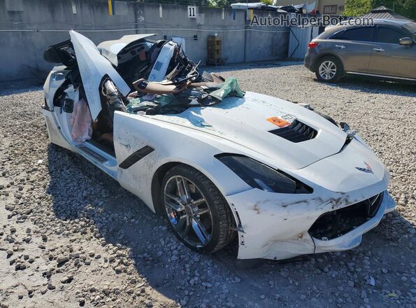 1G1YM3D70G5115543 2016 CHEVROLET CORVETTE White Przód prawy