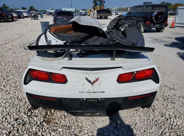 1G1YM3D70G5115543 2016 CHEVROLET CORVETTE White Widok z tyłu