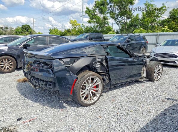 1G1YP2D65G5611530 2016 CHEVROLET CORVETTE Black Trasero derecho