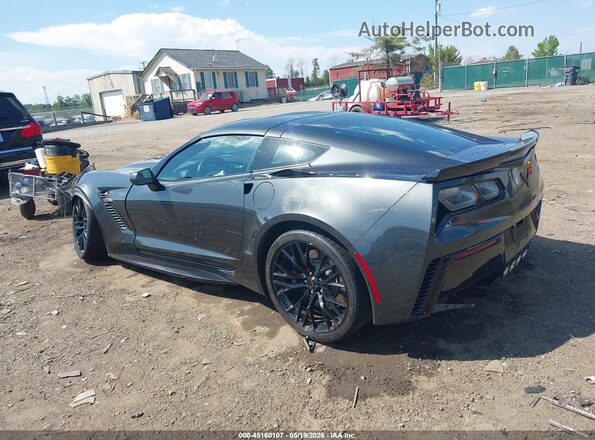 1G1YP2D65K5601573 2019 CHEVROLET CORVETTE Gray უკანა მარცხენა