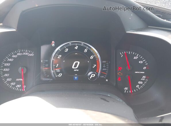 1G1YP2D65K5601573 2019 CHEVROLET CORVETTE Gray უკანა სავარძლების ხედი