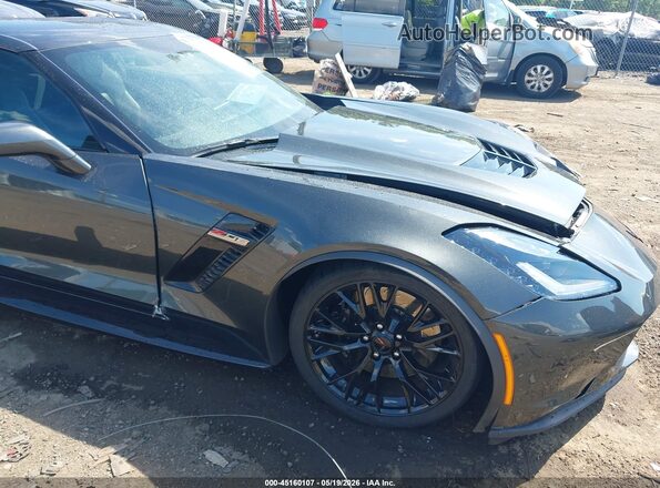 1G1YP2D65K5601573 2019 CHEVROLET CORVETTE Gray 