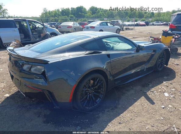 1G1YP2D65K5601573 2019 CHEVROLET CORVETTE Gray უკანა მარჯვენა