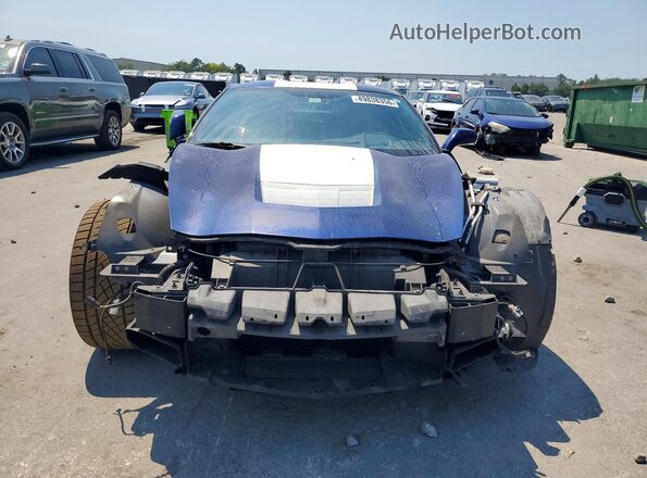1G1YY2D70H5117924 2017 CHEVROLET CORVETTE Blue Vista frontal