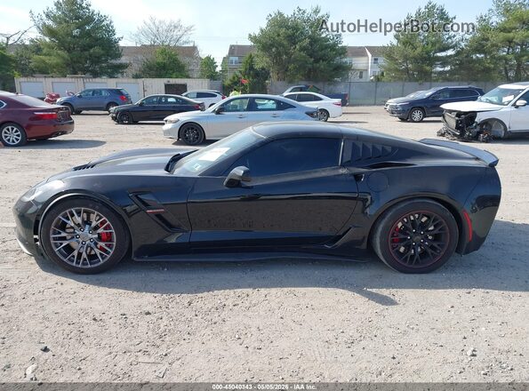 1G1YY2D79H5101706 2017 CHEVROLET CORVETTE Black Vista interior de 360 grados