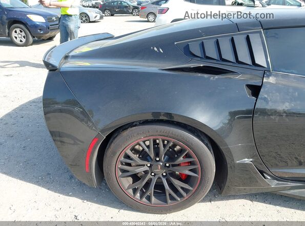 1G1YY2D79H5101706 2017 CHEVROLET CORVETTE Black Vista de la etiqueta del VIN
