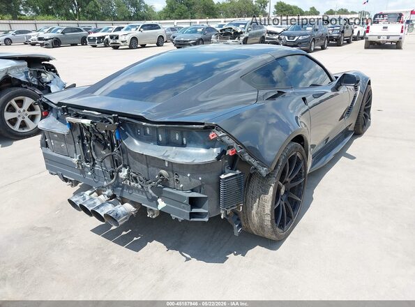 1G1YY2D73H5114984 2017 CHEVROLET CORVETTE Черный Задняя правая четверть