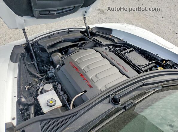 1G1YY2D75J5104088 2018 CHEVROLET CORVETTE Белый Вид задней части салона