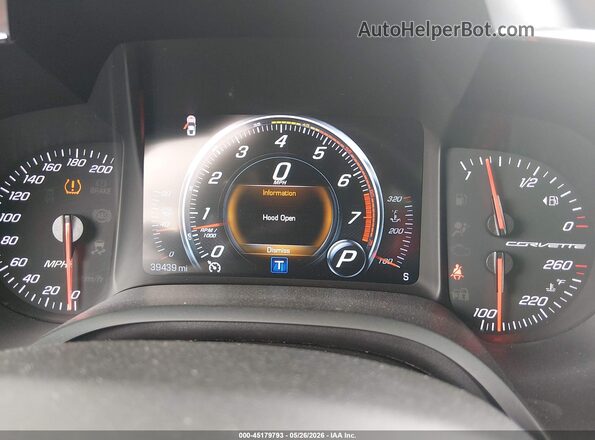 1G1YY3D76J5100119 2018 CHEVROLET CORVETTE White Вид задніх сидінь