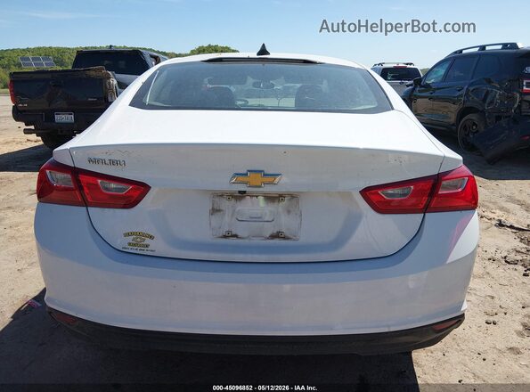 1G1ZB5ST0JF101911 2018 CHEVROLET MALIBU White 