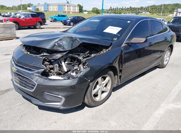 1G1ZB5ST0JF112293 2018 CHEVROLET MALIBU Black 