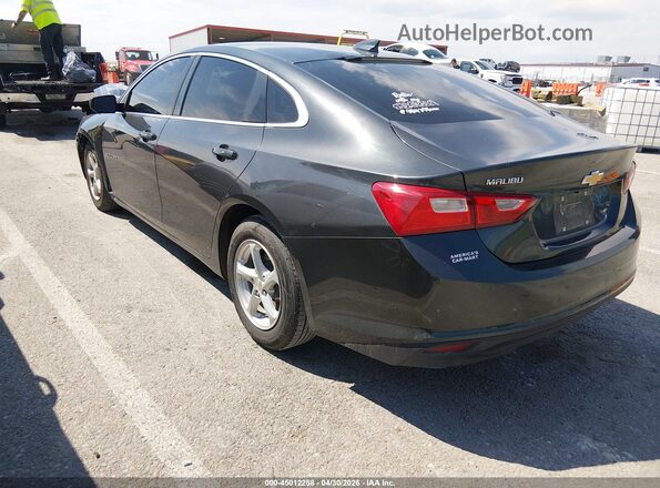 1G1ZB5ST0JF112293 2018 CHEVROLET MALIBU Black 