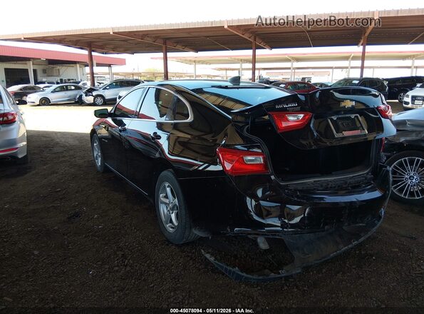 1G1ZB5ST0JF259939 2018 CHEVROLET MALIBU Black Задня ліва чверть