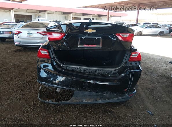 1G1ZB5ST0JF259939 2018 CHEVROLET MALIBU Black 