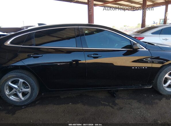 1G1ZB5ST0JF259939 2018 CHEVROLET MALIBU Black Вид задньої частини салону