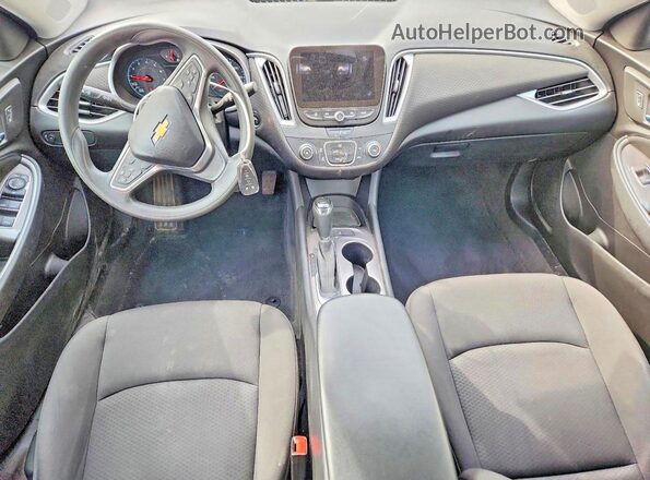 1G1ZB5ST0LF022239 2020 CHEVROLET MALIBU White Вид панелі приладів