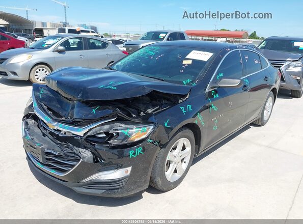 1G1ZB5ST0MF088629 2021 CHEVROLET MALIBU Черный Передняя левая четверть
