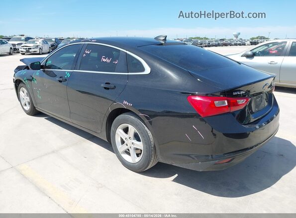 1G1ZB5ST0MF088629 2021 CHEVROLET MALIBU Черный Задняя левая четверть