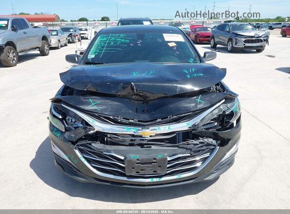 1G1ZB5ST0MF088629 2021 CHEVROLET MALIBU Черный Вид задней части салона