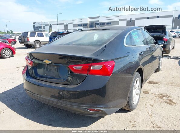 1G1ZB5ST1HF208539 2017 CHEVROLET MALIBU Black უკანა მარჯვენა