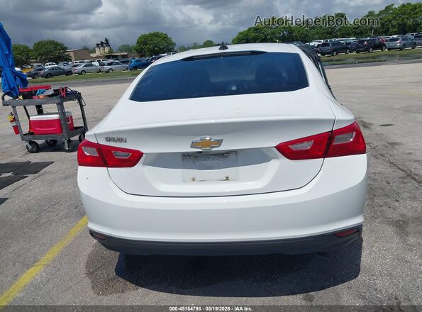 1G1ZB5ST1JF288303 2018 CHEVROLET MALIBU White 