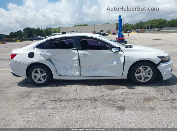 1G1ZB5ST1JF288303 2018 CHEVROLET MALIBU White 