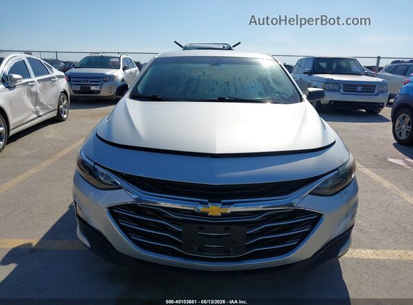 1G1ZB5ST1LF116064 2020 CHEVROLET MALIBU Silver Вид щитка приладів