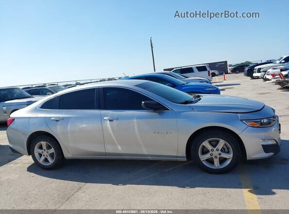 1G1ZB5ST1LF116064 2020 CHEVROLET MALIBU Silver Вид задньої частини салону
