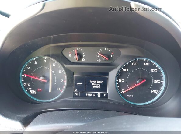 1G1ZB5ST1LF116064 2020 CHEVROLET MALIBU Silver Вид задніх сидінь