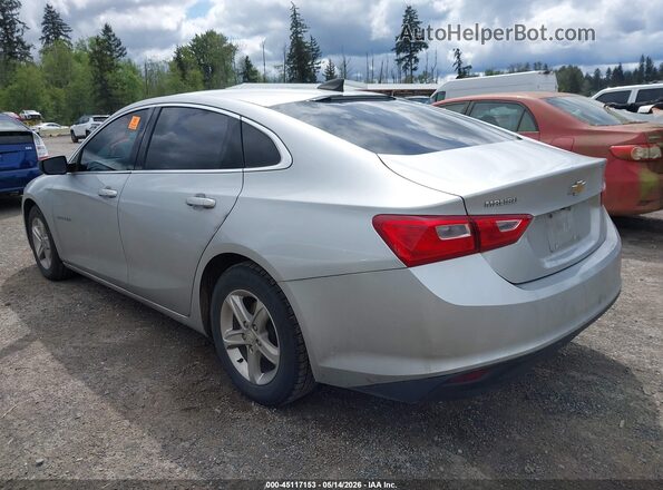 1G1ZB5ST1LF158041 2020 CHEVROLET MALIBU Silver Rear left