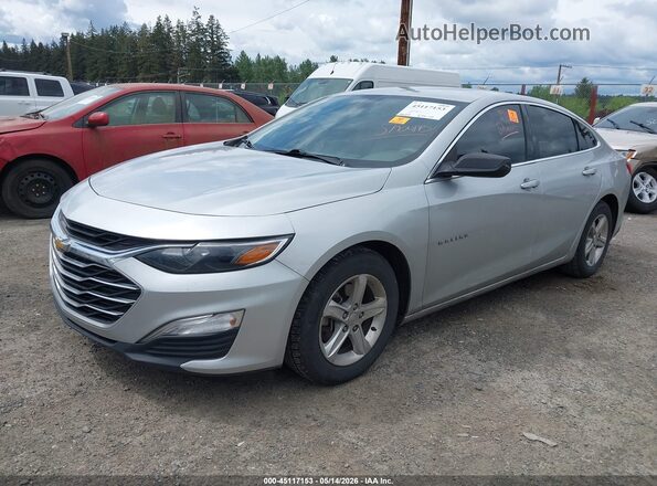 1G1ZB5ST1LF158041 2020 CHEVROLET MALIBU Silver Front left