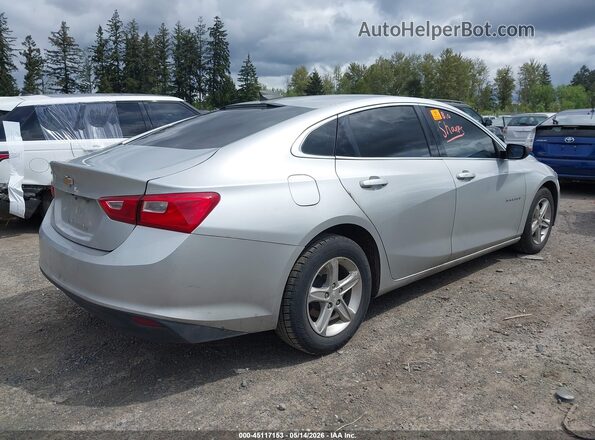 1G1ZB5ST1LF158041 2020 CHEVROLET MALIBU Silver Rear right