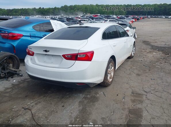 1G1ZB5ST1NF212361 2022 CHEVROLET MALIBU White Задня права чверть