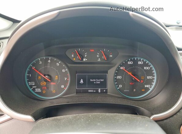 1G1ZB5ST1SF107640 2025 CHEVROLET MALIBU White Вид щитка приладів