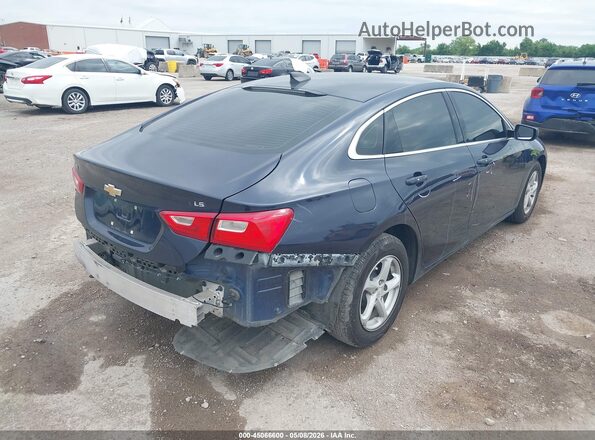 1G1ZB5ST2GF186985 2016 CHEVROLET MALIBU Dark Blue უკანა მარჯვენა