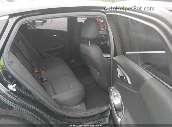 1G1ZB5ST2HF156094 2017 CHEVROLET MALIBU Black VIN კოდის სტიკერის ხედი