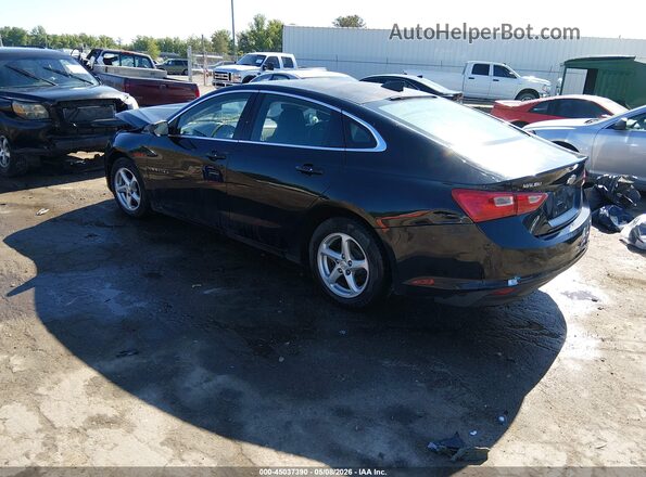 1G1ZB5ST2HF251528 2017 CHEVROLET MALIBU Черный 