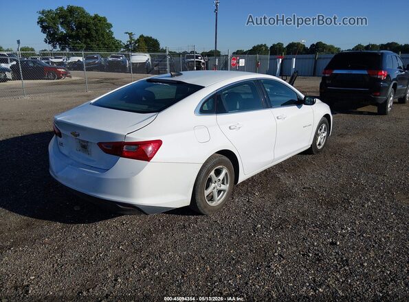 1G1ZB5ST2HF272671 2017 CHEVROLET MALIBU Белый Задняя правая четверть