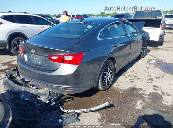 1G1ZB5ST2JF221676 2018 CHEVROLET MALIBU Gray Trasero derecho