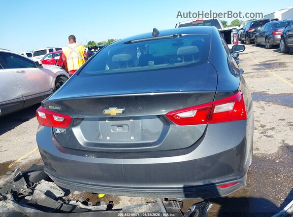 1G1ZB5ST2JF221676 2018 CHEVROLET MALIBU Gray 