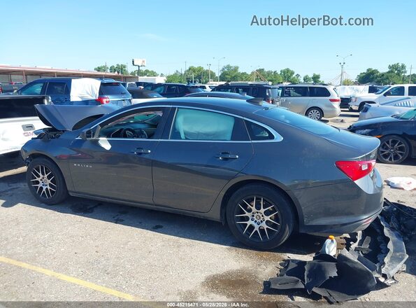 1G1ZB5ST2JF221676 2018 CHEVROLET MALIBU Gray 