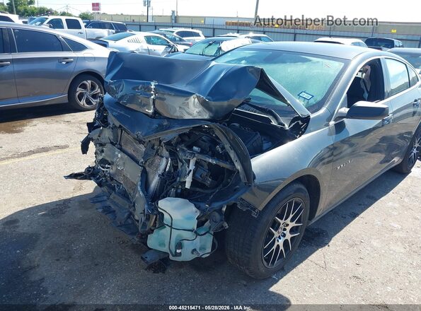 1G1ZB5ST2JF221676 2018 CHEVROLET MALIBU Gray Vista frontal