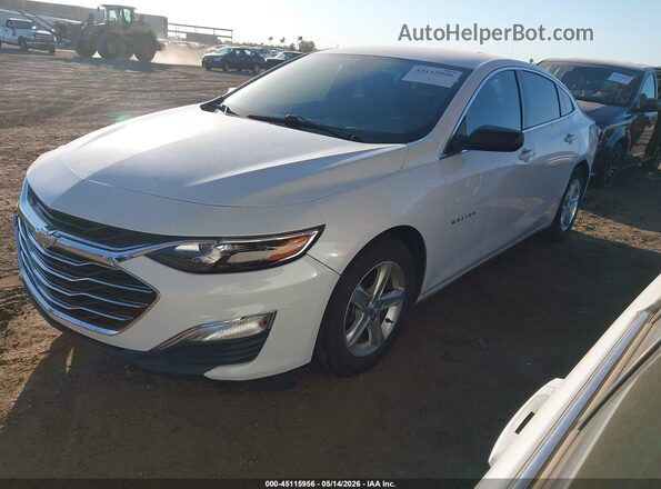 1G1ZB5ST2KF222909 2019 CHEVROLET MALIBU White Przód lewy