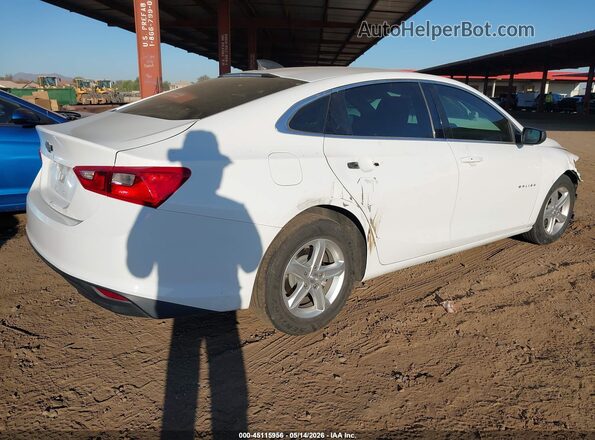 1G1ZB5ST2KF222909 2019 CHEVROLET MALIBU White Tył prawy