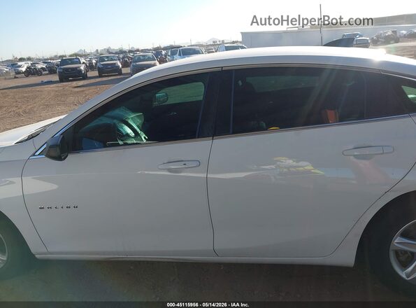 1G1ZB5ST2KF222909 2019 CHEVROLET MALIBU White 