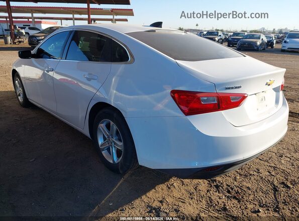 1G1ZB5ST2KF222909 2019 CHEVROLET MALIBU White Tył lewy