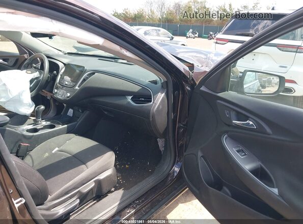 1G1ZB5ST2LF157061 2020 CHEVROLET MALIBU Бордовый Вид салона спереди