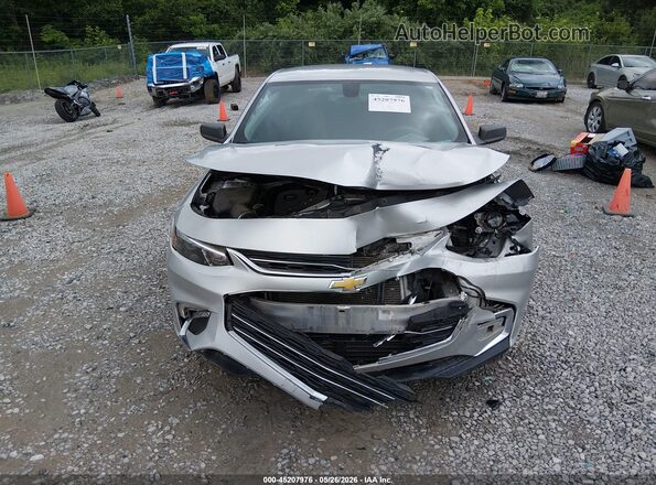 1G1ZB5ST3JF265198 2018 CHEVROLET MALIBU Silver 