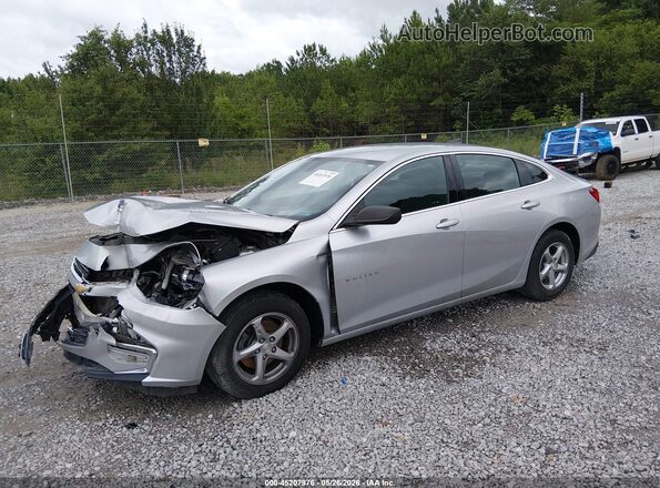 1G1ZB5ST3JF265198 2018 CHEVROLET MALIBU Silver 