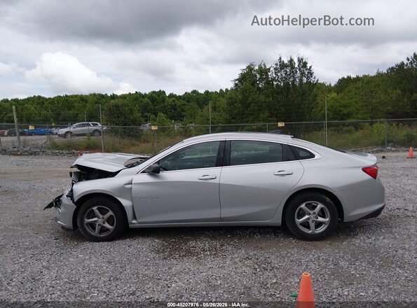 1G1ZB5ST3JF265198 2018 CHEVROLET MALIBU Silver 